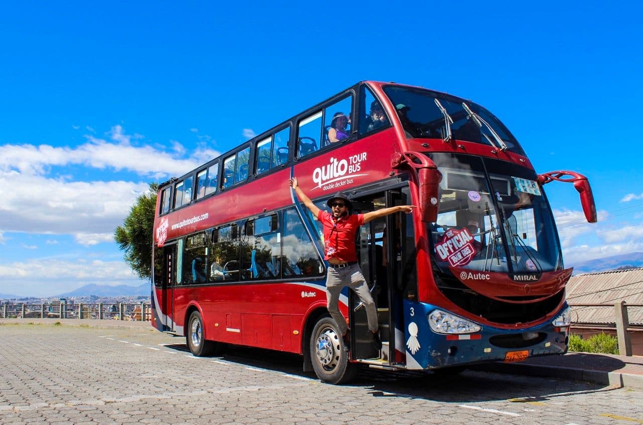 Quito City Tour - Double Decker Bus